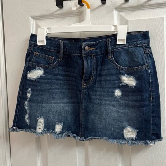 Dresses & Skirts - Denim mini skirt